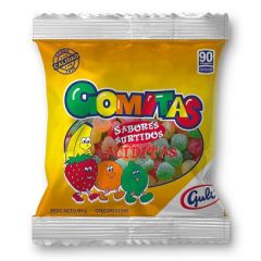 GOMITAS GULI SABORES SURTIDOS 90G       