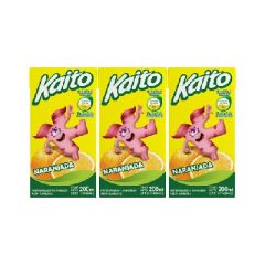 JUGO KAITO NARANJA UHT 3 PACK X 200ML   