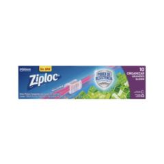 BOLSA ZIPLOC CIERR FACIL GDE X 10 UNID  