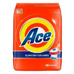 DETERG ACE BLANCOS Y COLORES POLVO 2KG  