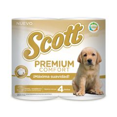 PAPEL HIG SCOTT PREMIUM 4 ROLL          