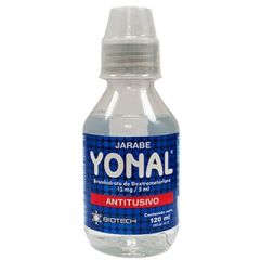 YONAL JARABE ANTITUSIVO 15ML/5ML X120ML