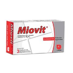 MIOVIT CON LIDOCAINA KIT 3 AMPOLLAS X 3ML