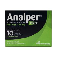 ANALPER PLUS X 10 TABLETAS