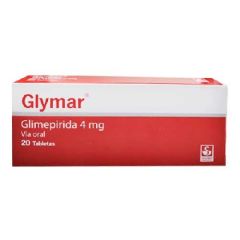 GLYMAR 4 MG X 20 TABLETAS