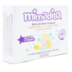 JABON MIMADITO MANZANILLA Y ALOE 75G