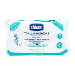 TOALLAS HUMEDAS CHICCO HIPOALERGENICAS X 72UN